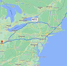 Simple representation of a grid layout overlayed in blue